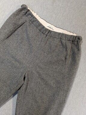 Babaton Aritzia Wool Blend Pull On Pant Women's Medium Grey Stretch